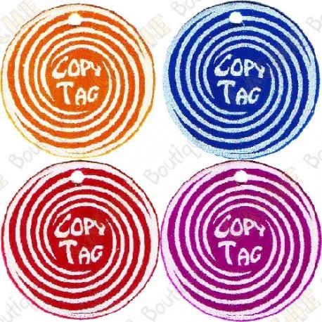 Copy Tag - Geocoin/Traveler de secours  x4