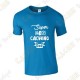 T-shirt "Super Geocaching Dad" Homem