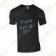 T-Shirt 100% personnalisé, Homme - Noir