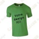 T-shirt 100% personalizado, Homem - Preto