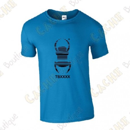 Camiseta trackable "Travel Bug" Hombre