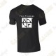 T-Shirt trackable avec votre Pseudo, Homme - Noir