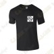 T-shirt trackable "Discover me" Homem