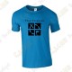 Camiseta con Teamname, Hombre - Negra