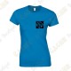 T-Shirt trackable "Discover me" Femme - Noir