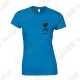 Camiseta trackable con Teamname, Mujer - Negra