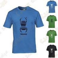 T-Shirt trackable "Travel Bug" Enfant - Noir