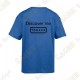 T-shirt trackable "Discover me" Criança - Preto