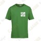 T-shirt trackable "Discover me" Criança - Preto