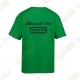 T-shirt trackable "Discover me" Criança - Preto