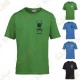 Trackable T-shirt with your Teamname, for Kids - Black