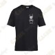 Camiseta trackable con Teamname, Niño - Negra