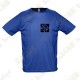 T-shirt técnica trackable "Discover me" Homem - Preto