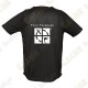 Camiseta técnica trackable con Teamname, Hombre - Negra