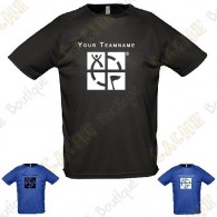 Technical T-shirt with your Teamname, for Men
