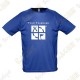 Camiseta técnica con Teamname, Hombre - Negra