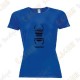 Trackable "Travel Bug" technical T-shirt for Women - Black