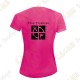 Trackable technical T-shirt with your Teamname, for Women - Black