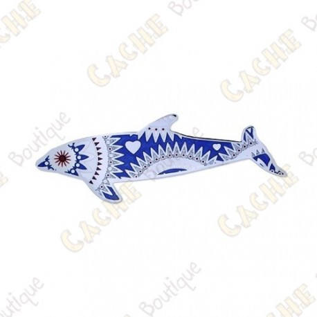 Geocoin Dolphin "Angels of the Sea" - Azul - Limited Edition