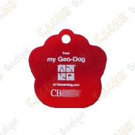 Trackable dog medal - Customizable