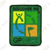 Patch Geocaching trackable - Quadri / Kaki