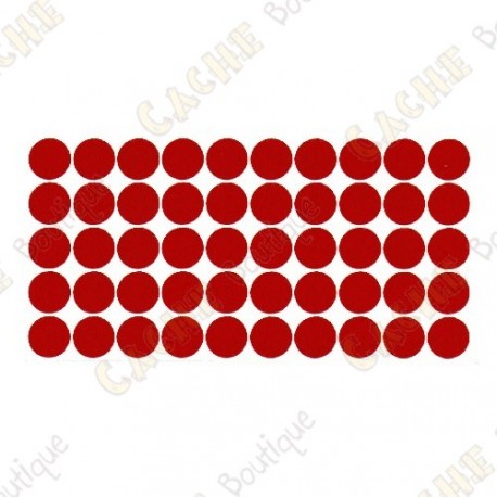 Reflective dot tape - Red
