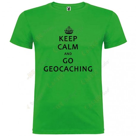 T-shirt "Keep Calm" Homem