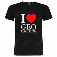 T-Shirt "I love Geocaching" Enfant