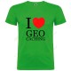 "I love Geocaching" T-shirt for Kids