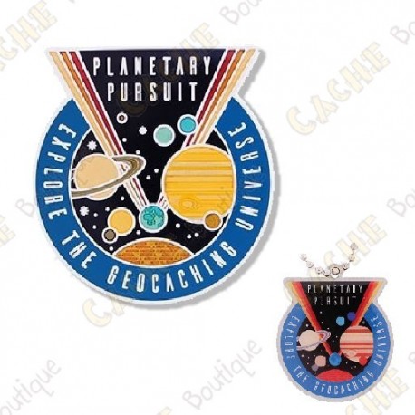 Geocoin "Planetary Pursuit" + Copy tag