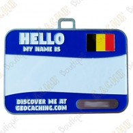 Name tag trackable - Belgium