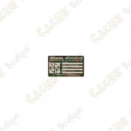 Sticker "Small" - Camuflagem