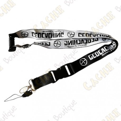 Lanyard Geocaching - Noir