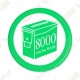 Geo Score Button - 8000 finds