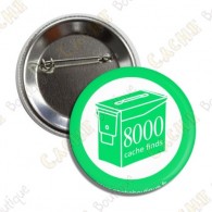 Geo Score Badge - 8000 Finds