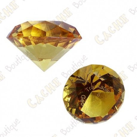 Trackable GeoGems™ - Amber