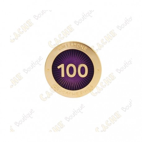Pin's "Milestone" - 100 Finds