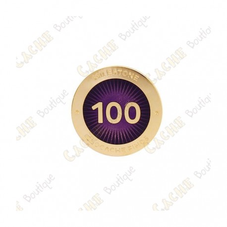 Pin's "Milestone" - 100 Finds