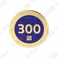 Geocoin + Traveler "Milestone" - 300 Finds