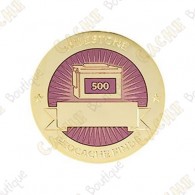 Geocoin "Milestone" - 500 Finds