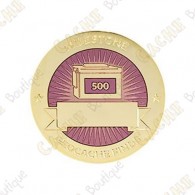 Geocoin "Milestone" - 500 Finds