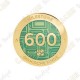 Geocoin "Milestone" - 600 Finds