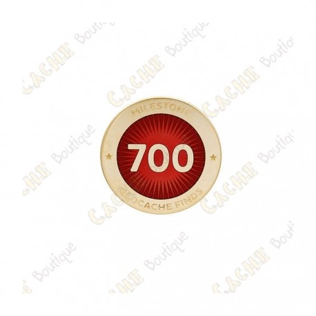 Pin's "Milestone" - 700 Finds