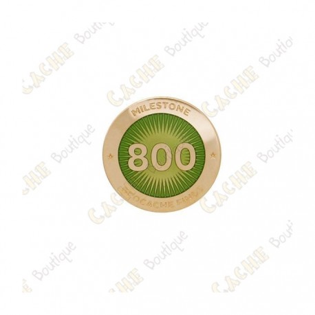 Pin's "Milestone" - 800 Finds