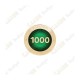 Pin's "Milestone" - 1000 Finds