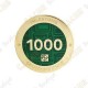 Geocoin + Travel Tag "Milestone" - 1000 Finds
