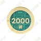 Geocoin "Milestone" - 2000 Finds