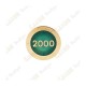 Pin's "Milestone" - 2000 Finds