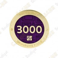 Geocoin "Milestone" - 3000 Finds