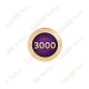 Pin's "Milestone" - 3000 Finds
